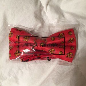 *UNOPENED* Black Tie Geek Red Dungeons & Dragons DnD Dice Bow Tie Loot Crate
